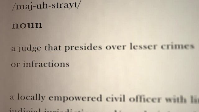 Magistrate Definition