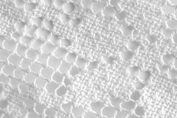 Part of a crocheted doily