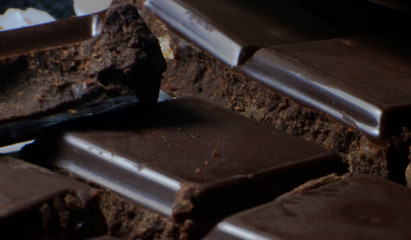 pieces of chocolate