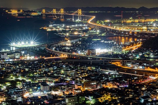 瀬戸大橋タワー のストック写真 ロイヤリティフリーの画像 ベクター イラスト Adobe Stock