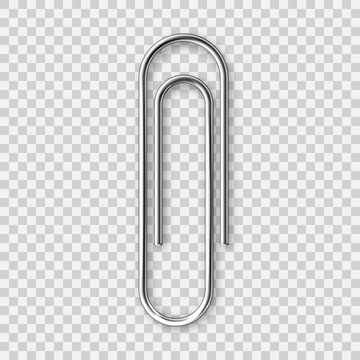 Paper Clip Holder Isolated Stock Photo - Download Image Now
