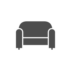 sofa icon vector design symbol