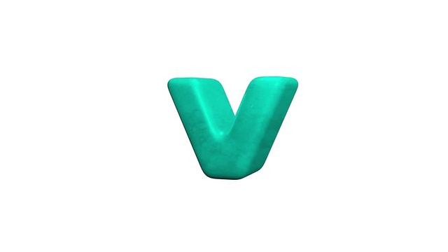 letra v