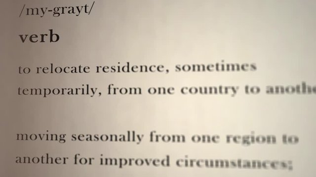 Migrate Definition