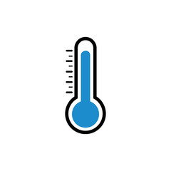 thermometer icon vector design symbol