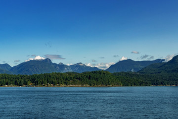Obraz premium Pacific coastal scenery - Pacific Ocean, BC, Canada