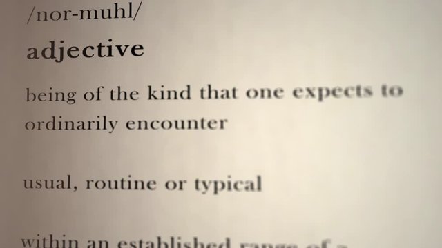 Normal Definition