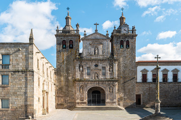 View at the Cathedral and Cloister building in Viseu. The origins of the city of Viseu date back to...