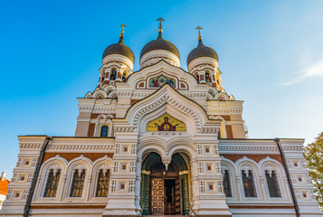 Fototapeta na wymiar Alexander Newski Kathedrale (Tallinn)
