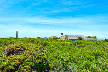 Fototapeta na wymiar view of the Star Island. Isles of Shoals, New Hampshire