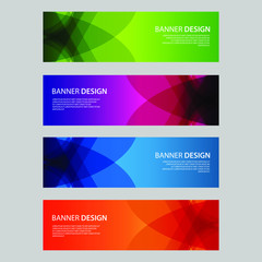 Vector Abstract design banner web template