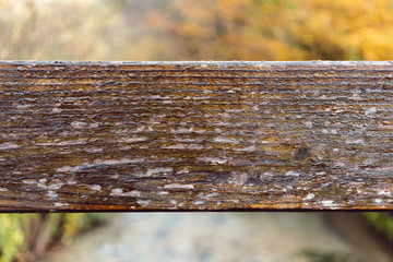 Fototapeta premium Wooden Fence - Bridge in the Countryside
