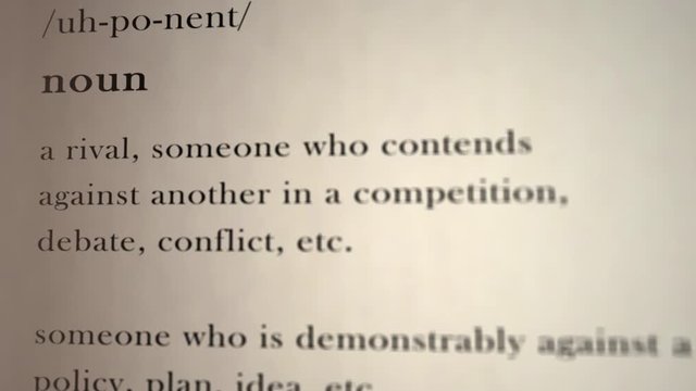 Opponent Definition