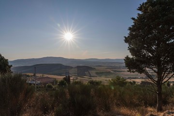 the italian lamdscape.