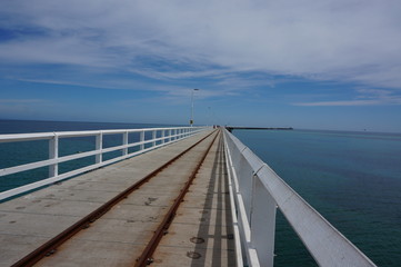 Obraz premium バッセルトン桟橋