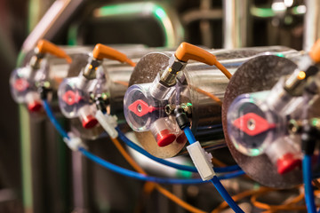 Beer brewing valves.