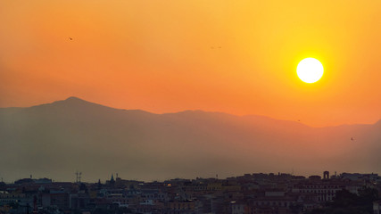 Sunset roma