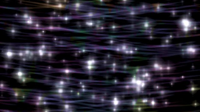 Luzes coloridas piscando em movimento para background