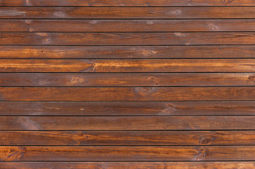 Background image of natural brown horizontal wooden boards