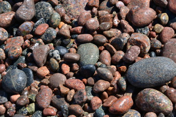 Coloured Beach Pebbles & Stones