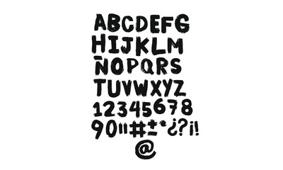 Obraz premium Protest grotesque bold