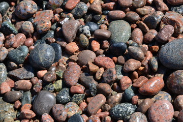 Geology Coloured Beach Pebbles & Stones
