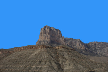 Fototapeta premium El Capitan of Guadalupe Mountains National Park