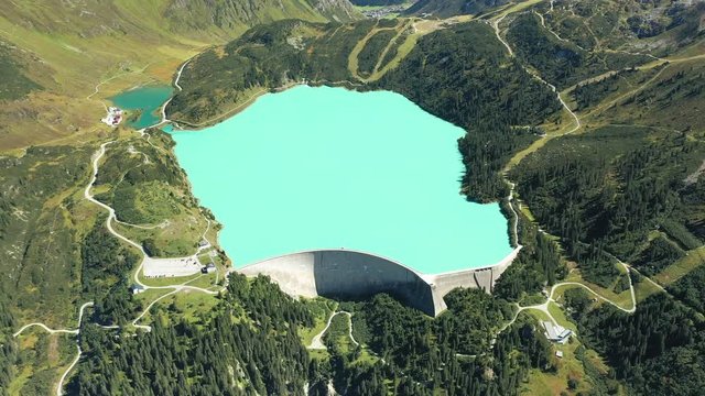 I take some aerial shots with my quadcopter in 4K - 3840x2160 on my hiking/vacation trip to Stausee Kops - Vorarlberg - Austria