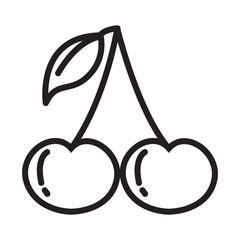 Cherry Icon Vector