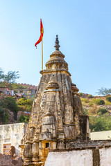 A Hindu temple near the Amber Fort in Rajasthan, India.