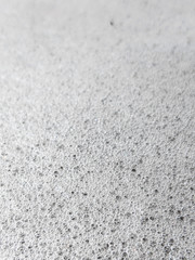 Air bubbles and soapsuds background, soap foam texture
