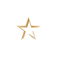 Star logo vector illustration template
