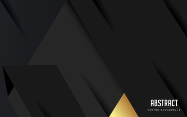 abstract background geometric black and grey color modern design
