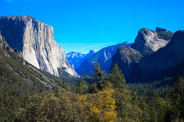 Half Dome Rock Formations, Yosemite National Park, California
