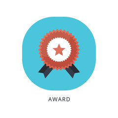 Award icon award medal icon vector symbol