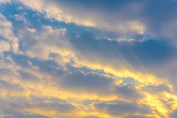 Obraz premium blue sky with clouds