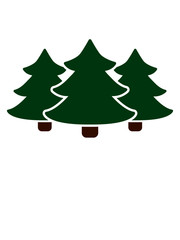 Nadelwald Winter Design 