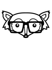 Kopf Design Fuchs cartoon clipart schlau frechdachs cool