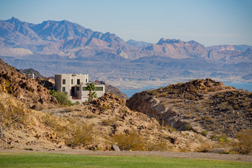 morning view of a modern building