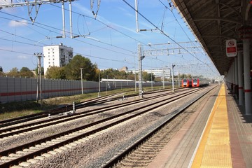 train in the station