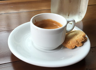 Food and drink at various stages