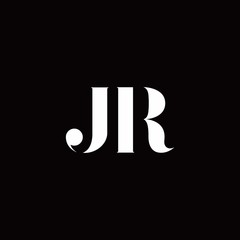 JR Logo Letter Initial Logo Designs Template