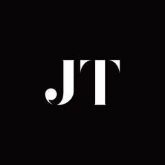 JT Logo Letter Initial Logo Designs Template