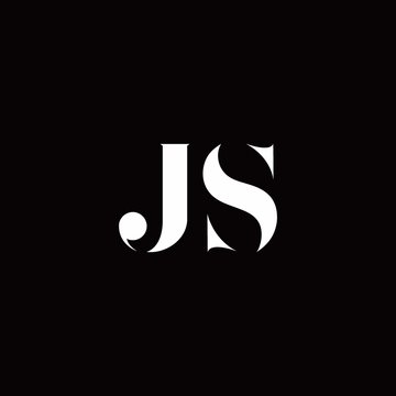JS Logo Letter Initial Logo Designs Template