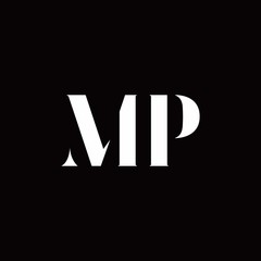 MP Logo Letter Initial Logo Designs Template