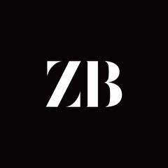 ZB Logo Letter Initial Logo Designs Template