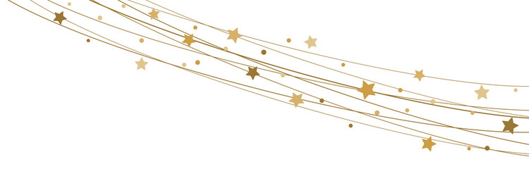 stars on strings background for christmas time