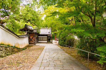 Shoren-in temple in Higashiyama-ku, Kyoto, Japan