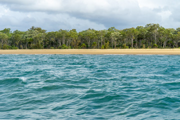 Fototapeta premium the beautiful beach of Agnes Water in Australia