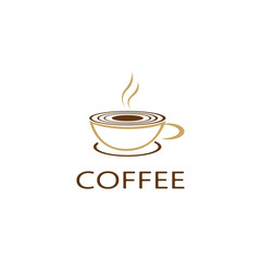 COFFEE LOGO DESIGN  VECTOR  ILUSTRATION TEMPLATES